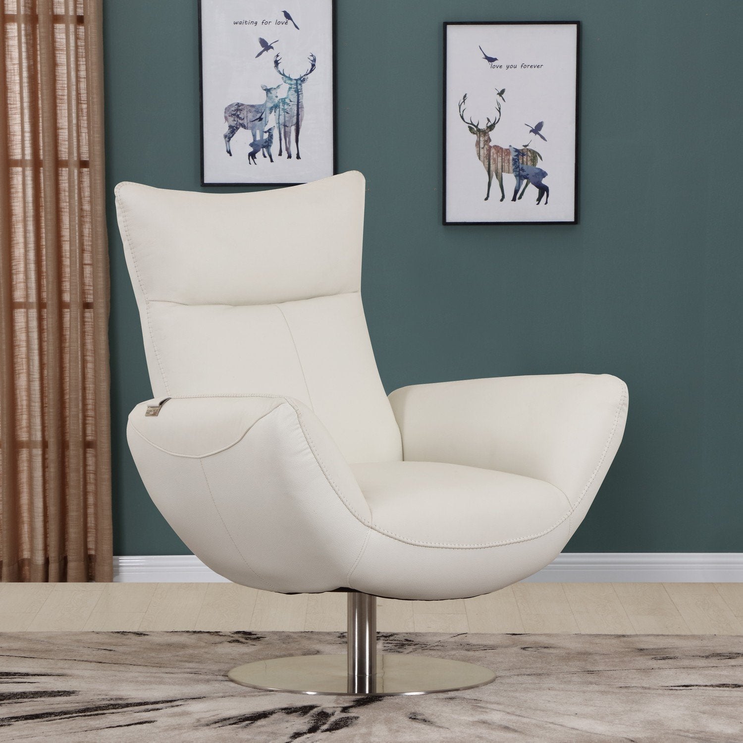 Bella Leather Lounge Chair