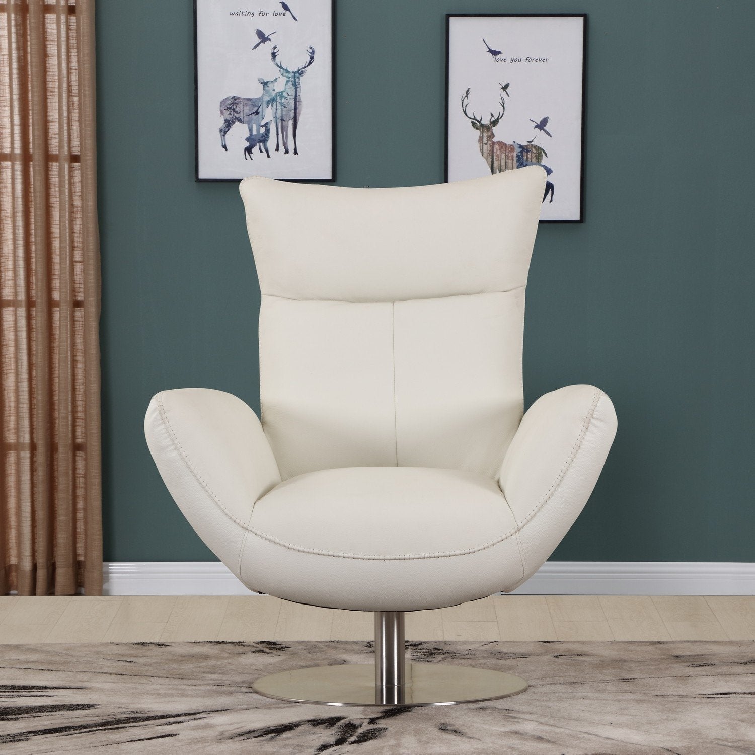Bella Leather Lounge Chair