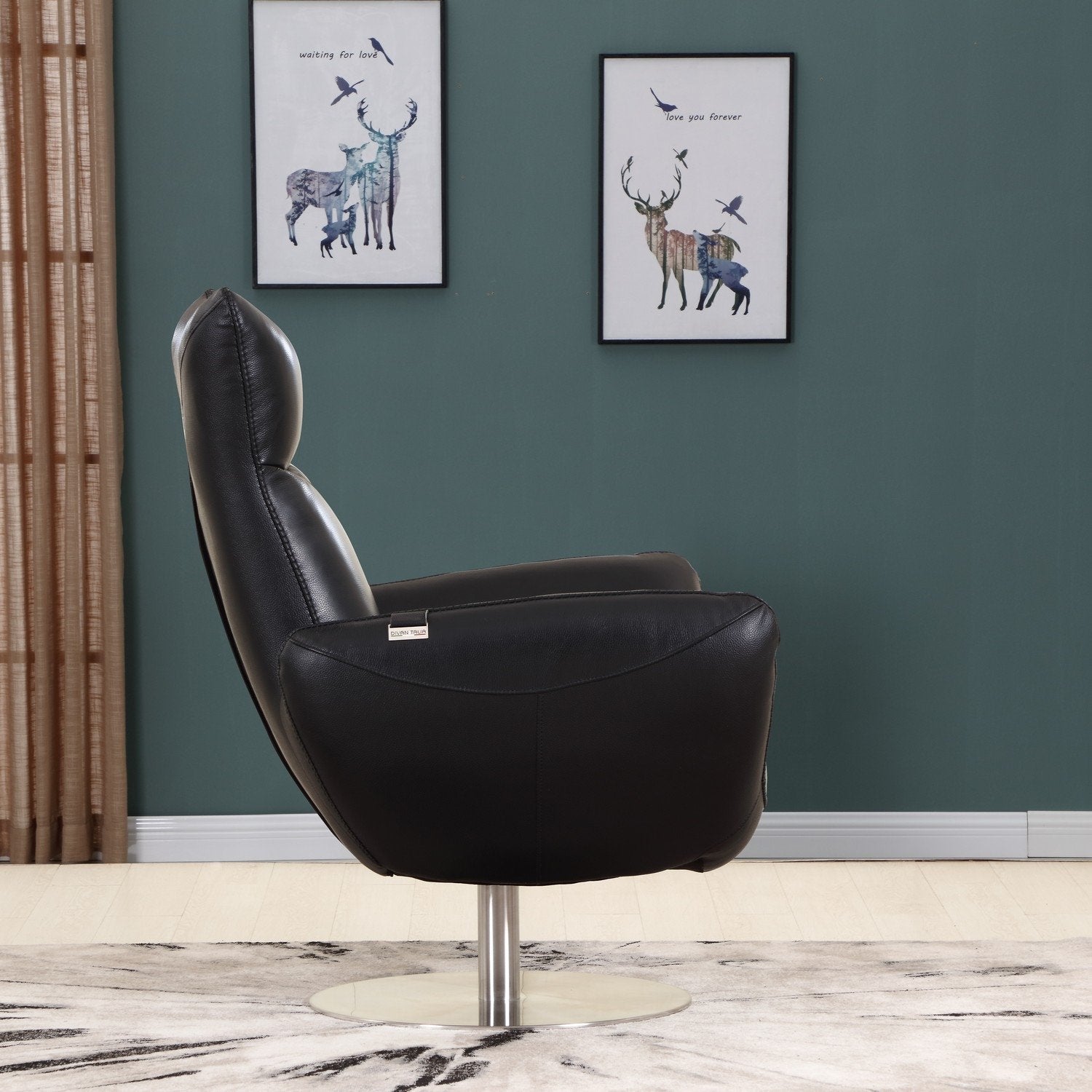 Bella Leather Lounge Chair