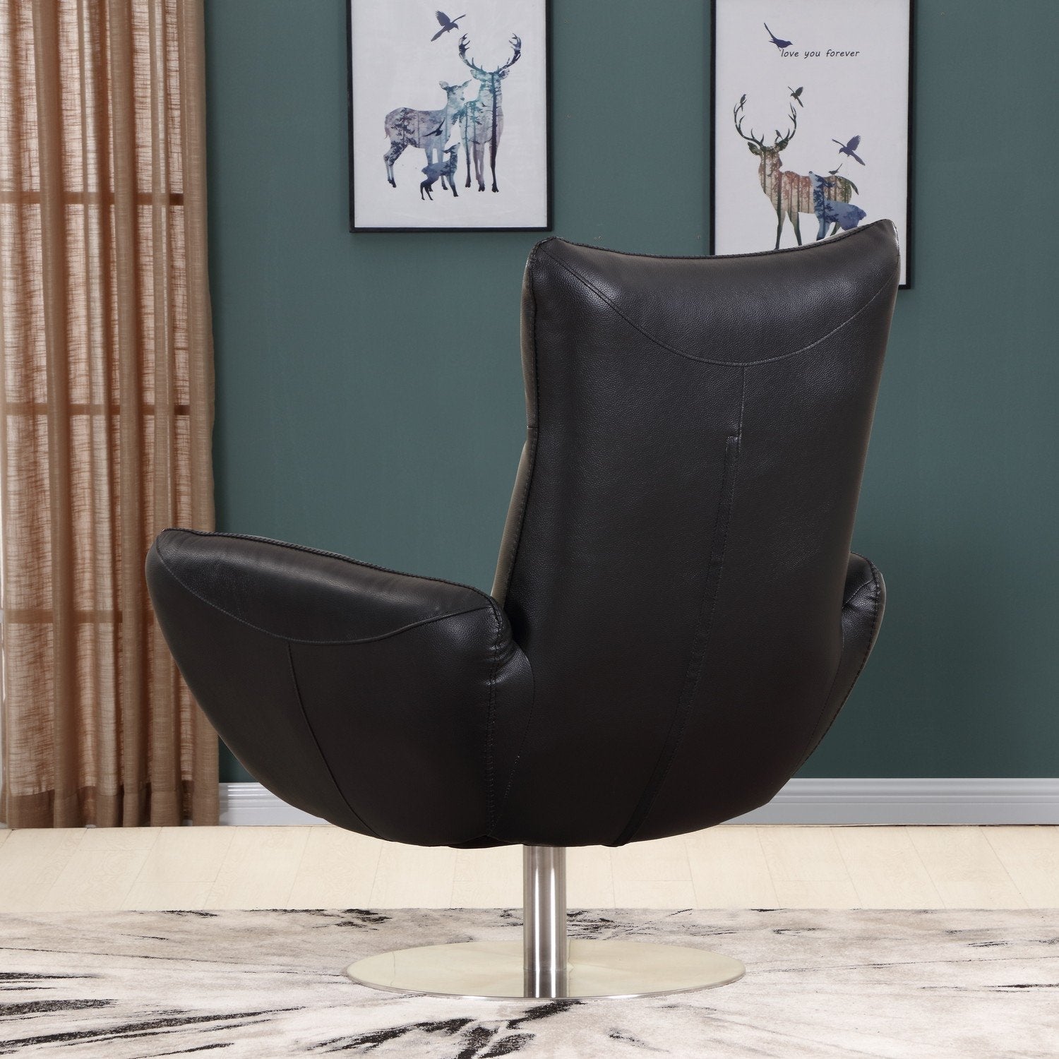 Bella Leather Lounge Chair