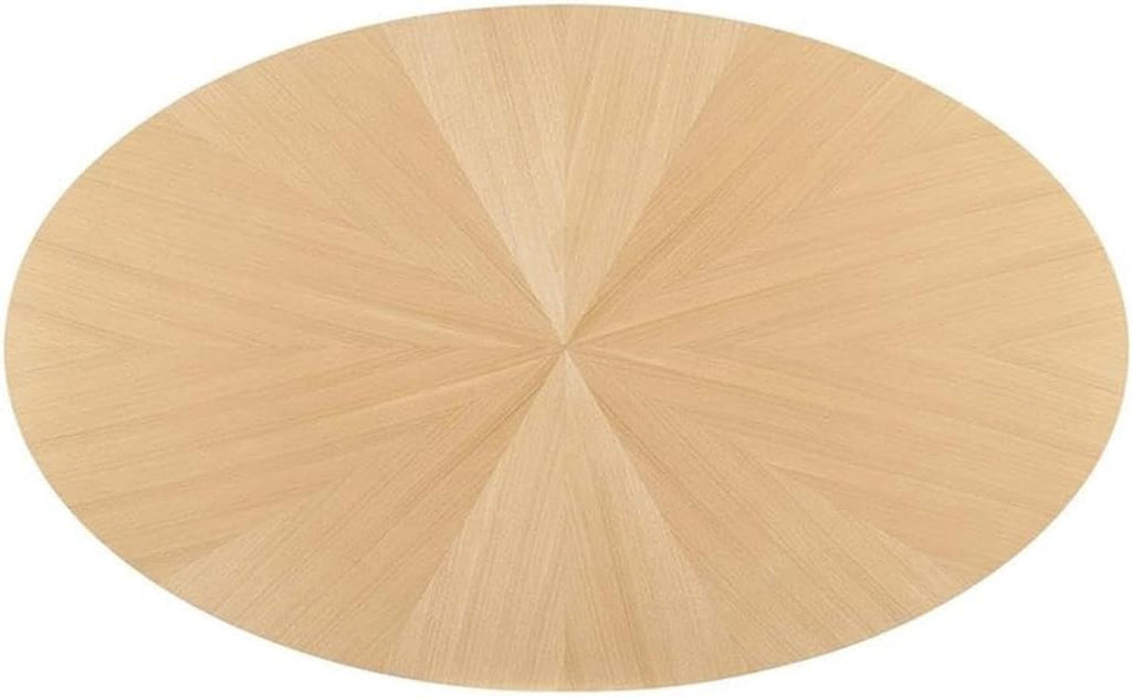 Star Oak Oval Dining Table