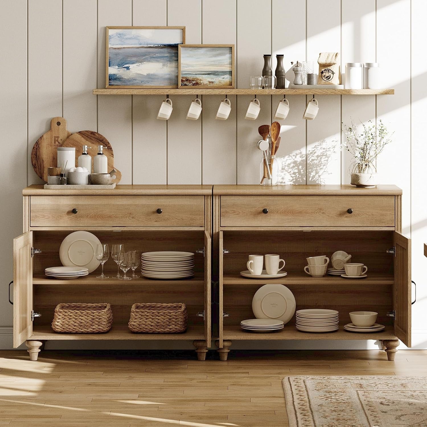 Oak Entertainment Center